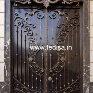 Modern Fancy Gate Grill Design for Elegant Houses No-1669