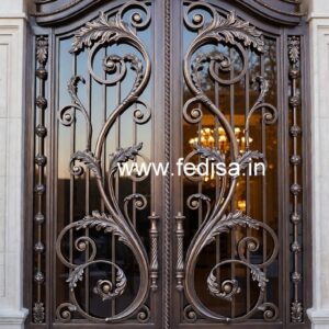 Royal Villa Entrance Gate Grill Design No-1671