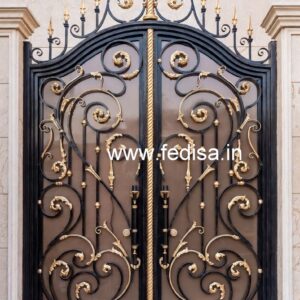 Contemporary Decorative Grill Gate Design Inspiration No-1672