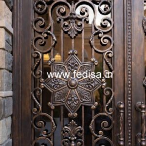 Stylish Modern Villa Grill Gate Design Inspiration No-1679