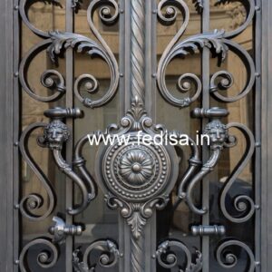 Premium Black Metal Gate Grill Design Ideas No-1687