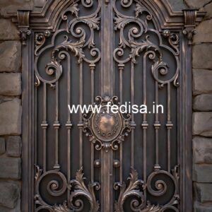 Royal Front Entrance Grill Gate Design No-1688