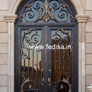 Beautiful Modern Entrance Gate Grill Design No-1690