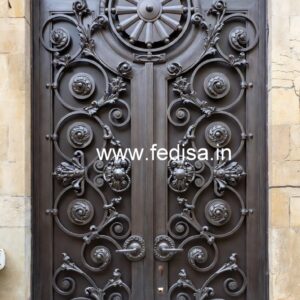 Artistic Main Entrance Grill Gate Design Inspiration No-1693