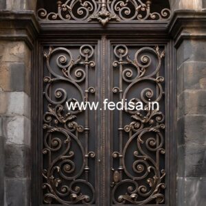 Modern Decorative Main Gate Grill Design No-1699