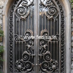 Elegant Villa Exterior Gate Grill Design No-1700