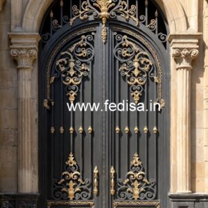 Artistic Luxury Grill Gate Design for Home Fronts No-1706