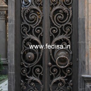 Elegant Modern Iron Gate Grill Design No-1707