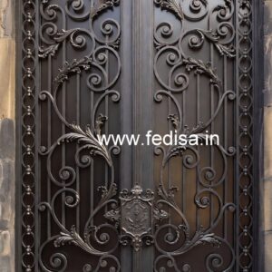 Stylish Entrance Grill Gate Design with Premium Finish No-1708