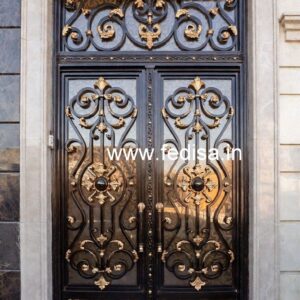 Luxury Decorative Iron Grill Gate Design No-1711
