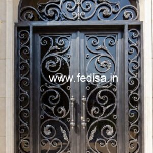 Beautiful Main Gate Grill Design for Stylish Houses No-1717