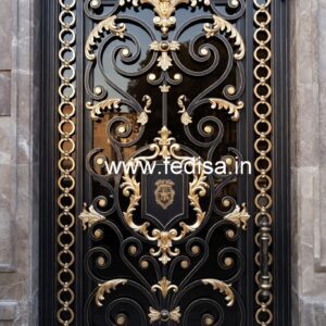 Decorative Sliding Gate Grill Design for Modern Homes No-1718