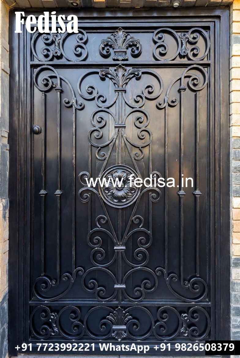 Stylish Villa Front Gate Grill Design Ideas No-1729