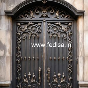 Beautiful Home Entrance Grill Gate Design No-1733