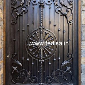 Elegant Front Entry Gate Grill Design Trends No-1739