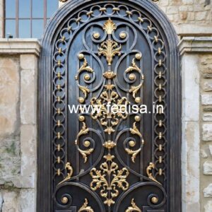 Stylish Modern Iron Grill Gate Design for Homes No-1740