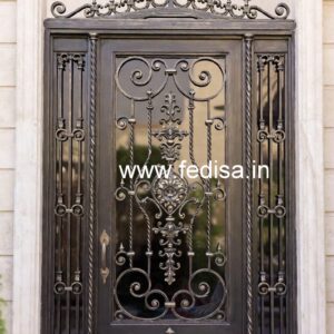 Luxury Iron Entrance Grill Gate Design No-1748