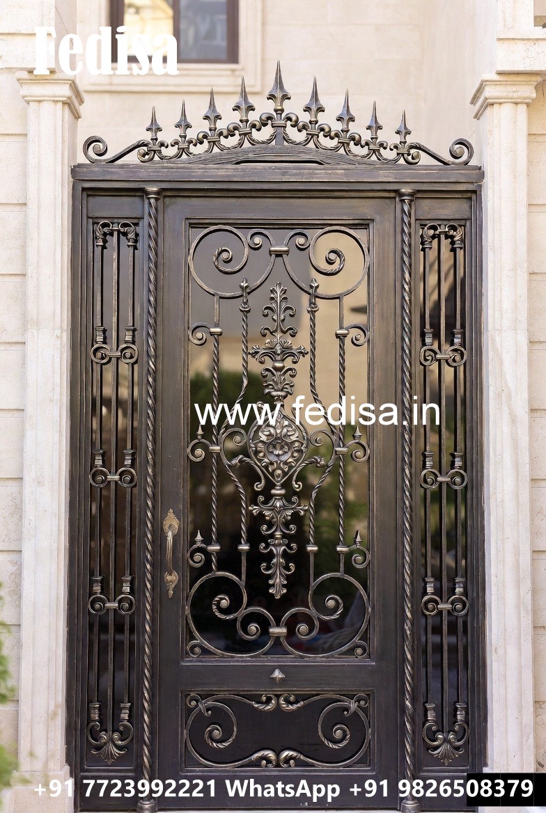 Luxury Iron Entrance Grill Gate Design No-1748