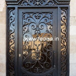 Elegant Decorative Steel Grill Gate Design No-1754