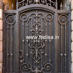 Modern Villa Exterior Gate Grill Design Ideas No-1755