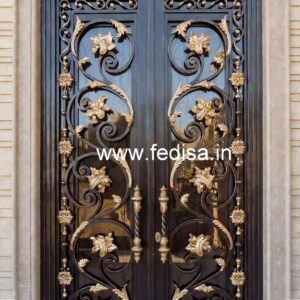 Fancy Decorative Iron Grill Gate Design No-1758