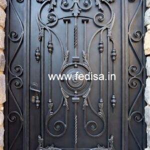 Elegant Fancy Steel Gate Grill Design No-1787