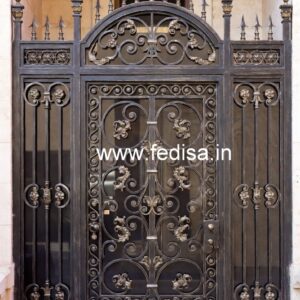 Luxury Villa Front Entrance Gate Grill Design No-1789