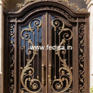 Royal Contemporary Gate Grill Design for Villas No-1795