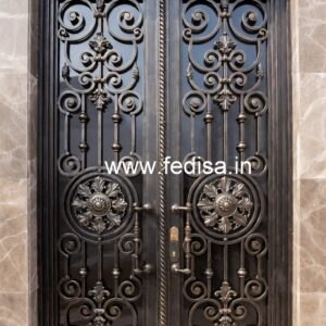 Modern Gate Grill Design Ideas for Luxury Home Entrances No-1801