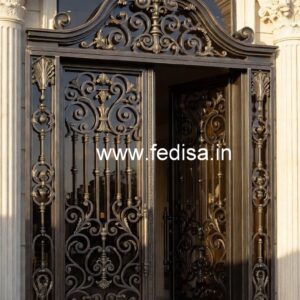 Classic Gate Grill Design for Traditional House Fronts No-1812