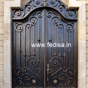 Fancy Front Gate Grill Design for Modern Homes No-1849