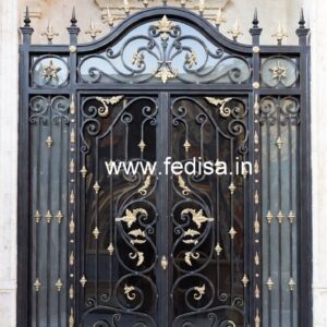 Architectural Gate Grill Design for Premium Homes No-1851