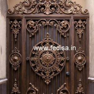 Royal Style Gate Grill Design for Home Entrance No-1864