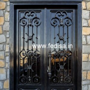 Front House Gate Grill Design with Elegant Pattern No-1873