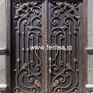 Royal Entrance Gate Grill Design for Luxury Villas No-1877