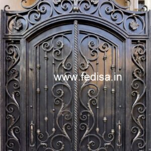 Fancy Metal Gate Grill Design for Modern Villas No-1883