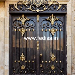 Beautiful Exterior Gate Grill Design for Villas No-1887