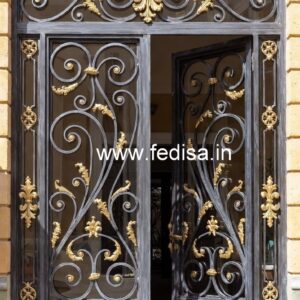 Latest Designer Gate Grill Design for Modern Homes No-1901