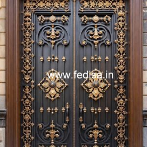 Royal Metal Gate Grill Design for Home Entrance No-1909