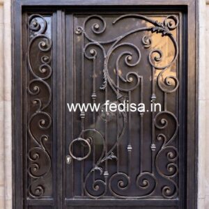 Royal Front Gate Grill Design for Contemporary Villas No-1919