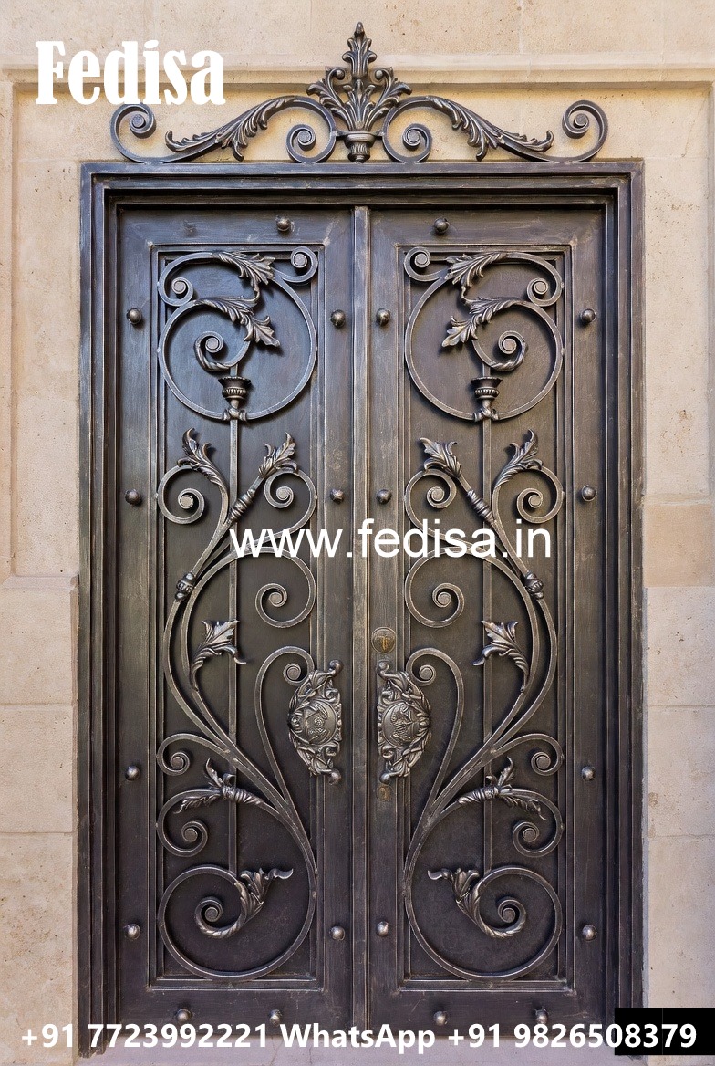 Attractive House Entrance Gate Grill Design No-1920