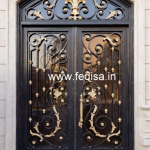 Unique Entrance Gate Grill Design for Contemporary Homes No-1934