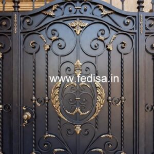 Attractive Steel Grill Gate Design for Elegant Homes No-1937
