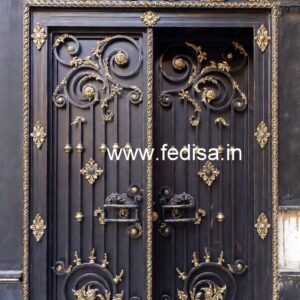 Elegant Security Gate Grill Design for Modern Houses No-1943