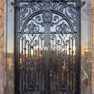 Stylish Steel Entrance Gate Grill Design for Homes No-1954