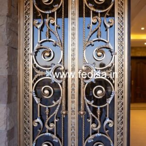 Decorative Villa Entrance Grill Gate Design No-1958