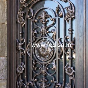 Elegant Residential Gate Grill Design for Modern Homes No-1963