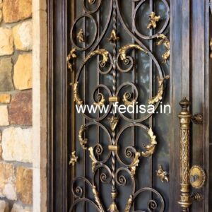 Modern Fancy Gate Grill Design for Elegant Houses No-1969