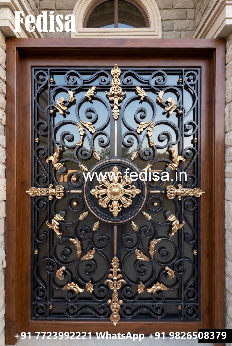 Attractive Decorative Gate Grill Design for Main Doors No-1977