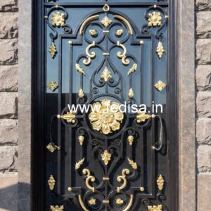 Fancy Exterior Gate Grill Design for Elegant Villas No-1981